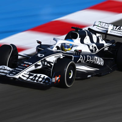 Formel 1 Pierre Gasly AlphaTauri Bahrain GP 2022 FP1