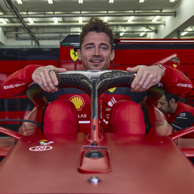 Formel 1 Charles Leclerc Ferrari Bahrain GP 2022 FP1