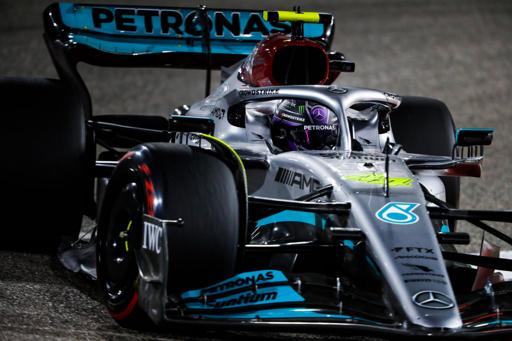 Formel 1 Lewis Hamilton Mercedes Bahrain Test
