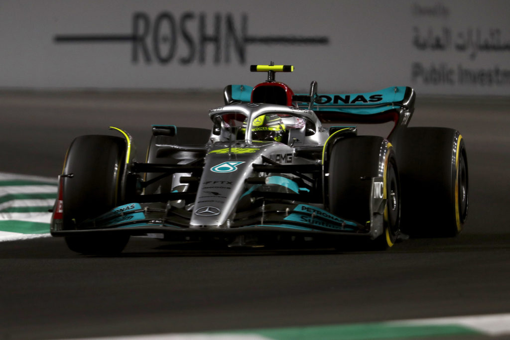 Formel 1 Lewis Hamilton Mercedes Saudi-Arabien GP Quali 2022