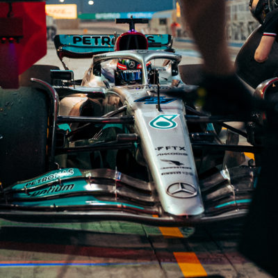 Formel 1 Mercedes Bahrain Test 2022