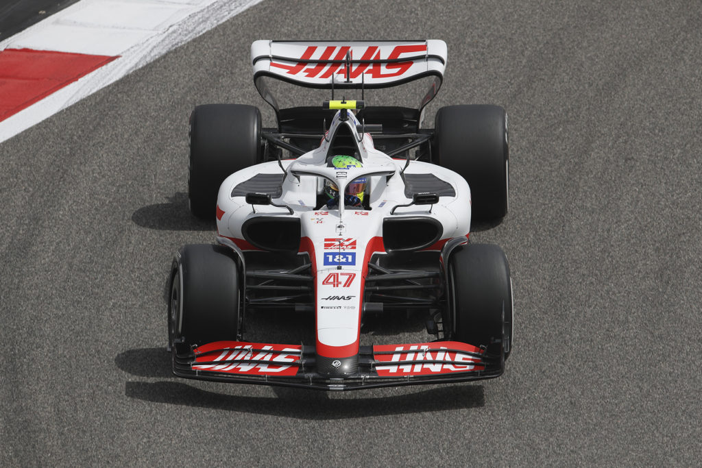 Formel 1 Mick Schumacher Haas Bahrain Test 2022