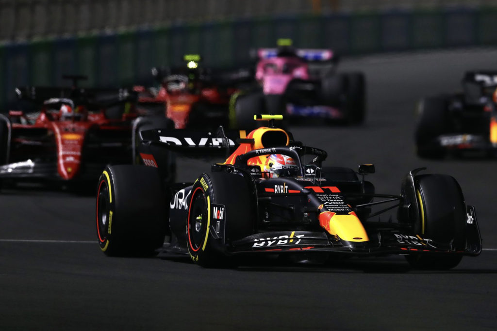 Formel 1 Saudi Arabien GP Start 2022