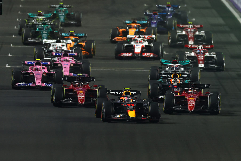 Formel 1 Start Saudi Arabien GP 2022