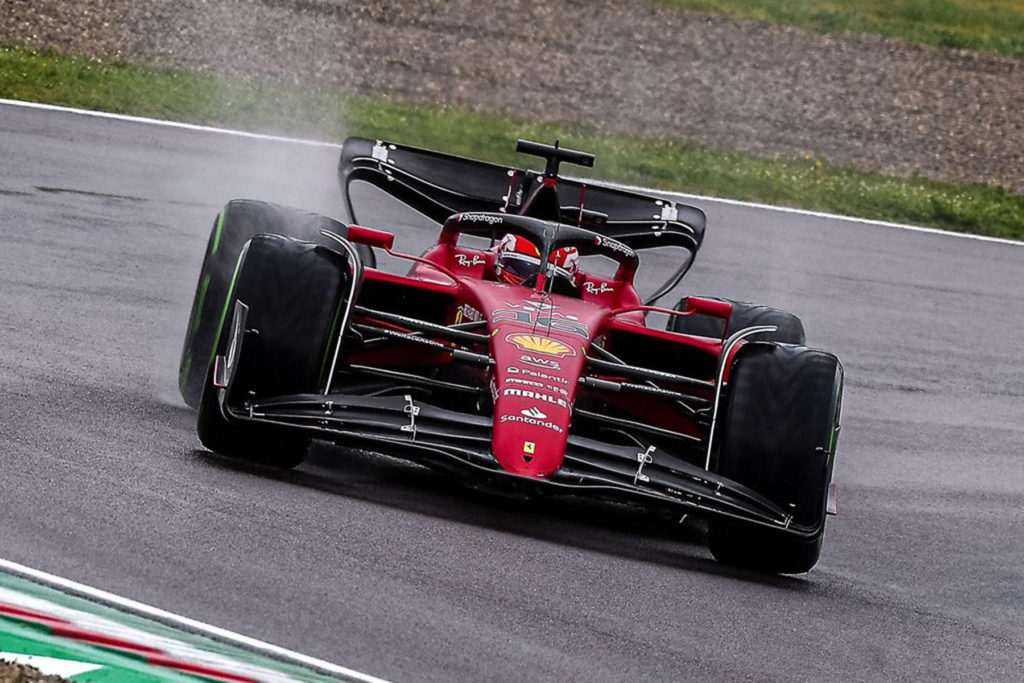 Formel 1 Charles Leclerc Ferrari Imola FP1 2022