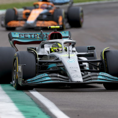 Formel 1 Lewis Hamilton Mercedes Imola GP 2022