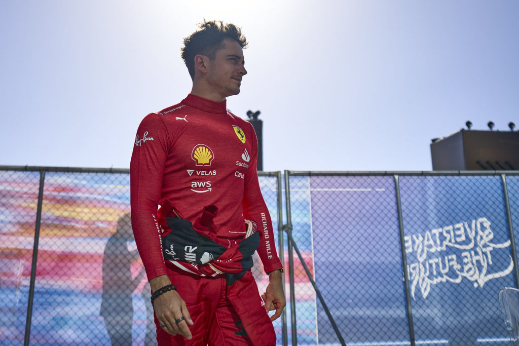 Formel 1 Präsentationen Charles Leclerc Ferrari 2022