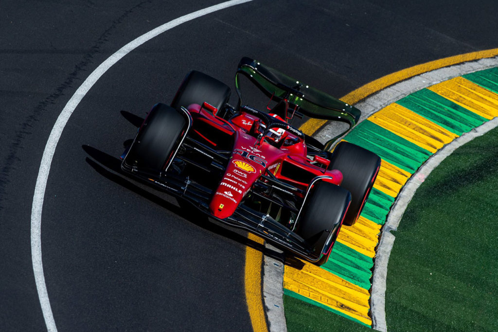 Formel 1 Charles Leclerc Ferrari Australien GP 2022 FP2