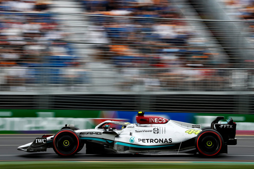 Formel 1 Mercedes Hamilton Australien 2022