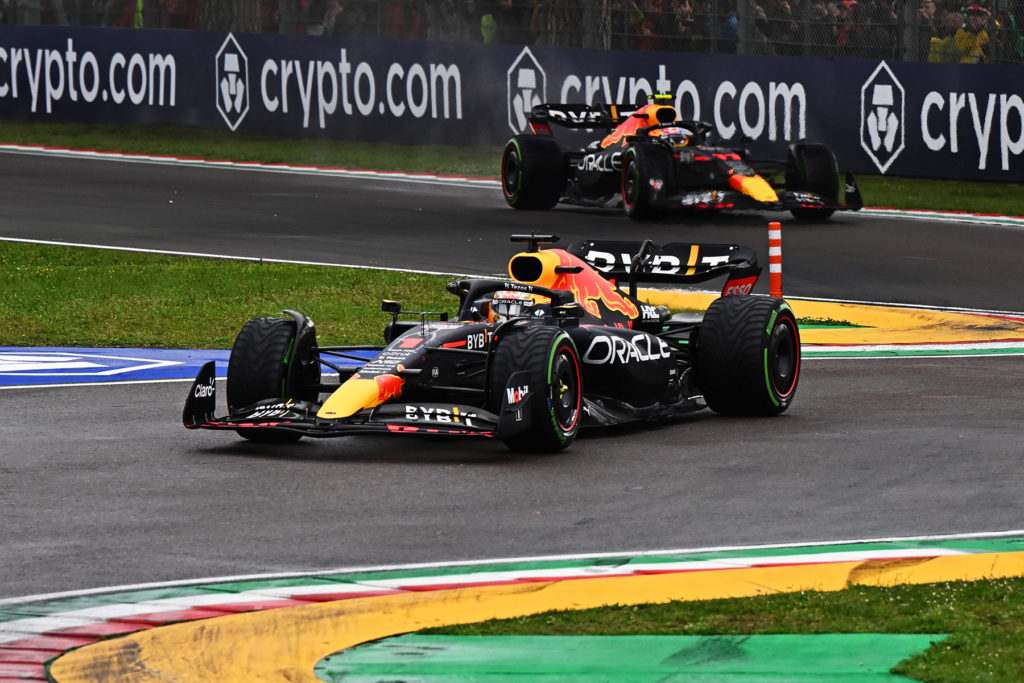 Formel 1 Max Verstappen und Sergio Perez Imola GP 2022 Red Bull