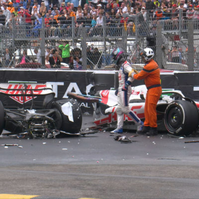 Formel 1 Mick Schumacher Haas Monaco Crash 2022