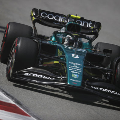 Formel 1 Sebastian Vettel Aston Martin Barcelona 2022