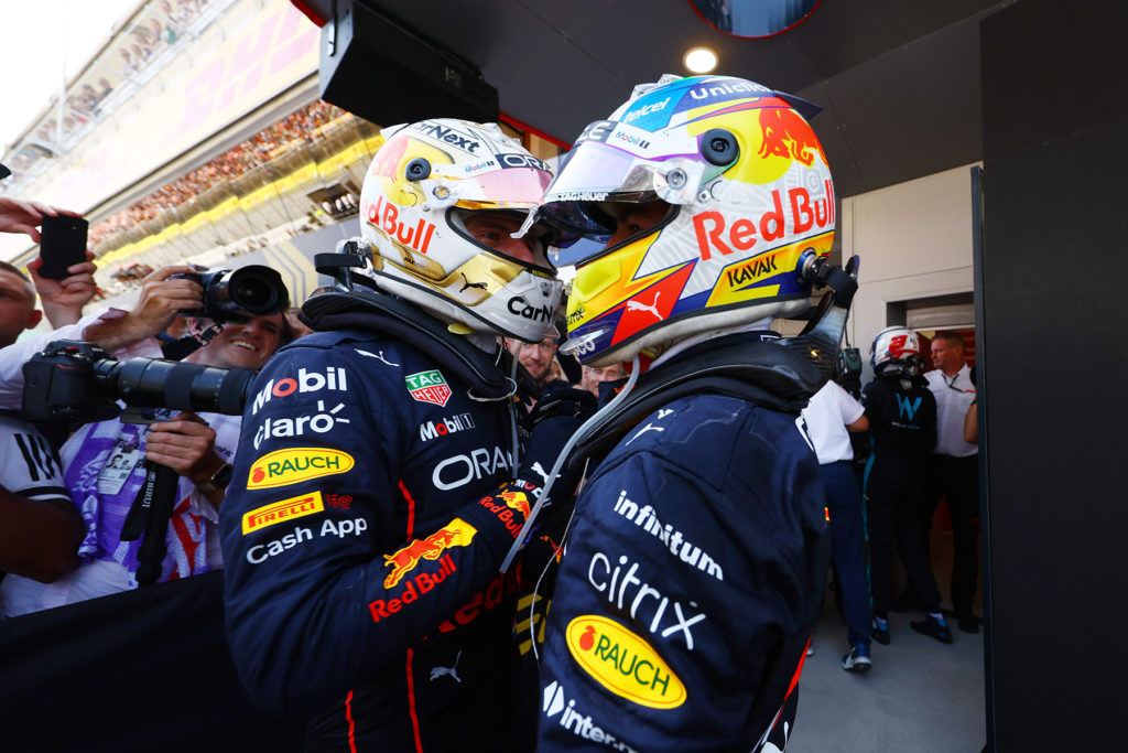 Formel 1 Max Verstappen Sergio Perez Red Bull Barcelona 2022