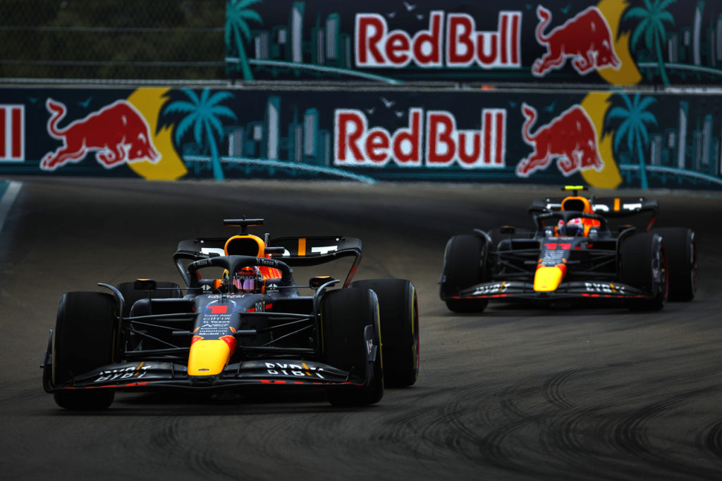 Formel 1 Verstappen Perez Red Bull Miami 2022