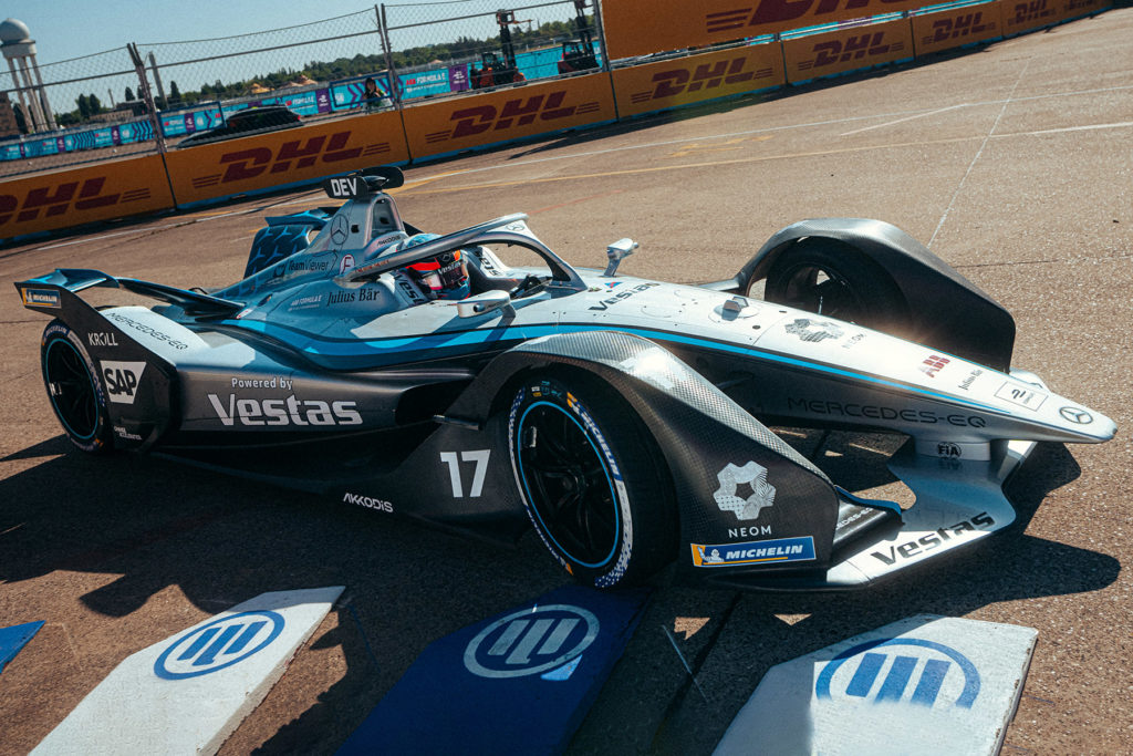 Formel E Nyck de Vries Mercedes Berlin ePrix 2022