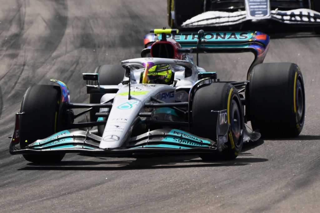 Formel 1 Lewis Hamilton Mercedes Miami 2022