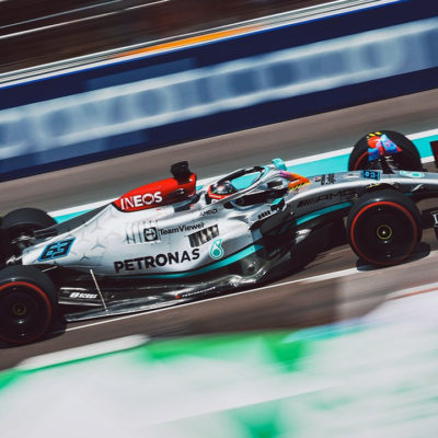 Formel 1 George Russell Mercedes Miami 2022
