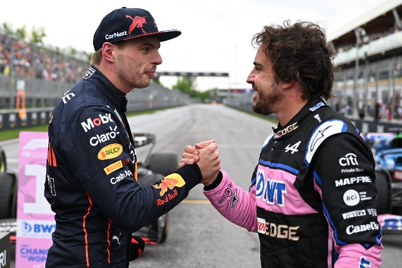 Formel 1 Max Verstappen Alonso Red Bull Alpine Kanada Quali 2022