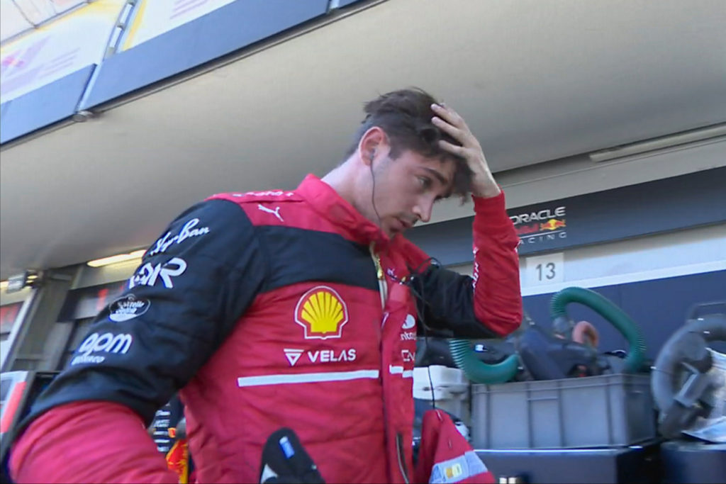 Formel 1 Charles Leclerc Ferrari Aserbaidschan GP 2022