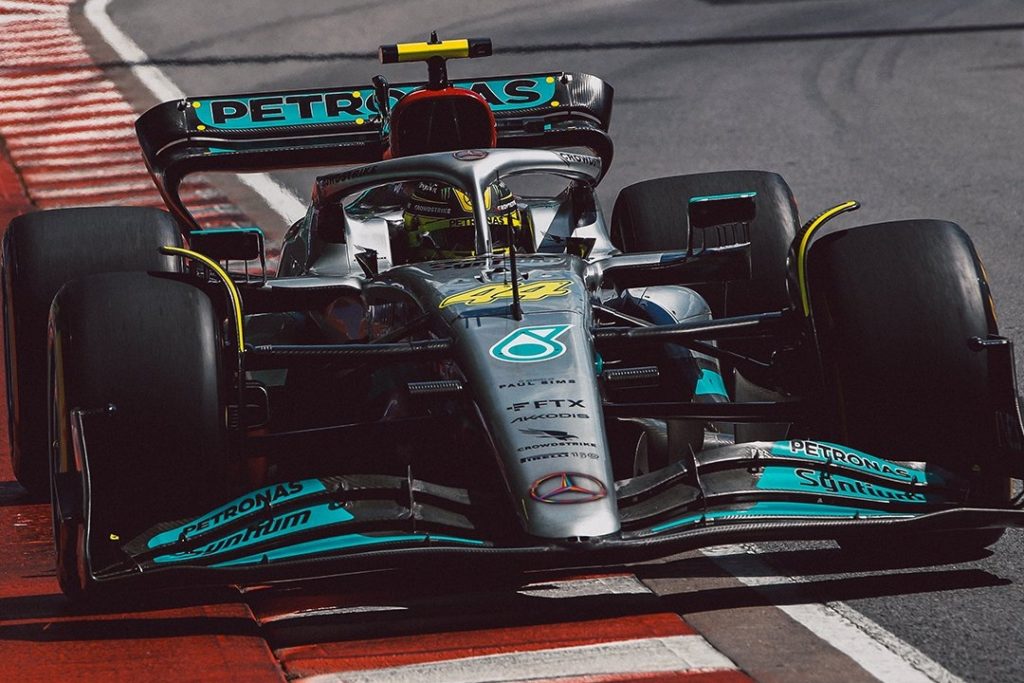 Formel 1 Lewis Hamilton Mercedes Kanada GP 2022 FP2