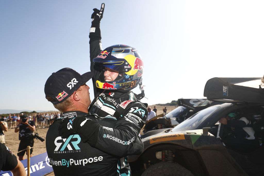 Mikaela Ahlin-Kottulinsky (SWE) / Johan Kristoffersson (SWE), Rosberg X Racing. Credit: Extreme E 2022
