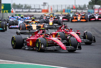 Formel 1 Ferrari Ungarn Charles Leclerc Carlos Sainz 2022
