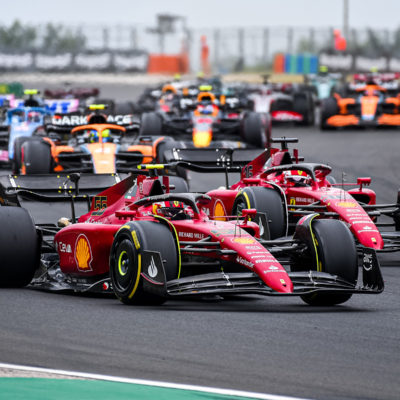 Formel 1 Ferrari Ungarn Charles Leclerc Carlos Sainz 2022