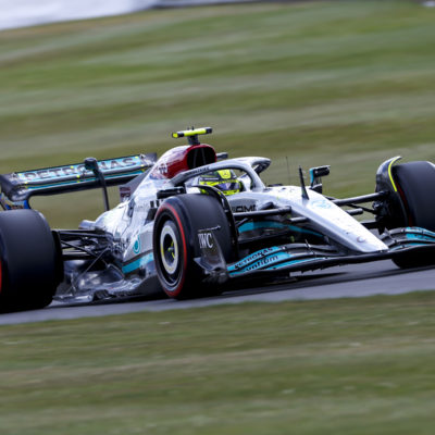 Formel 1 Lewis Hamilton Mercedes Silverstone Großbritannien GP 2022