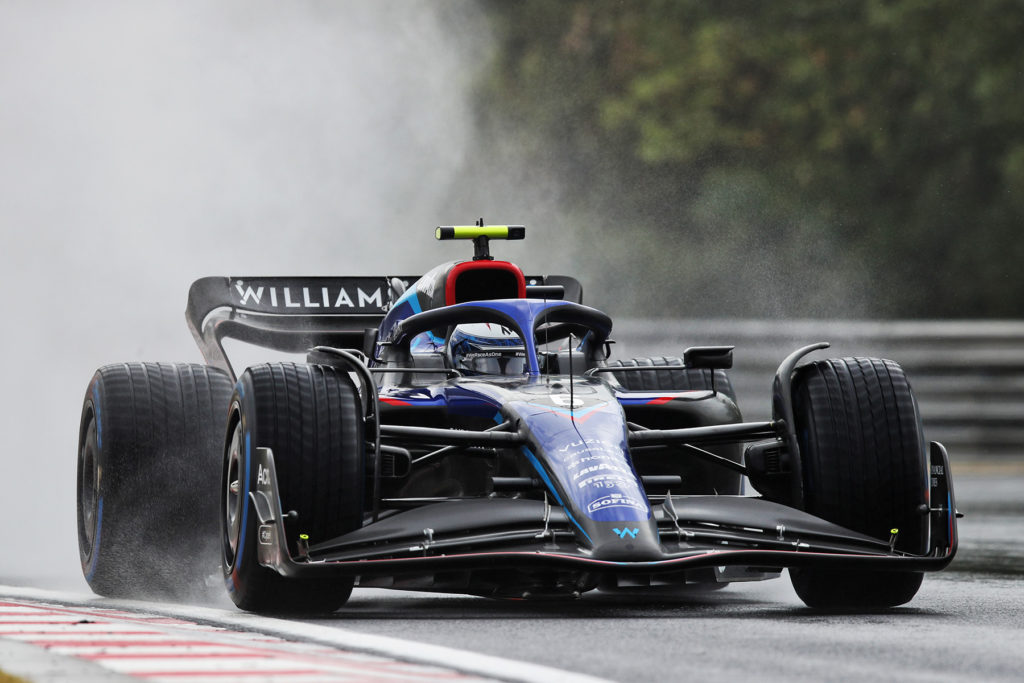 Formel 1 Latifi Williams Ungarn FP3 2022