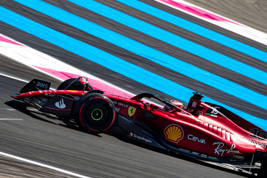 Formel 1 Charles Leclerc Ferrari Frankreich 2022