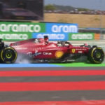 Formel 1 Lecerc Ferrari Frankreich 2022