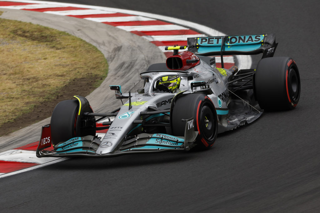 Formel 1 Lewis Hamilton Mercedes Ungarn Quali 2022