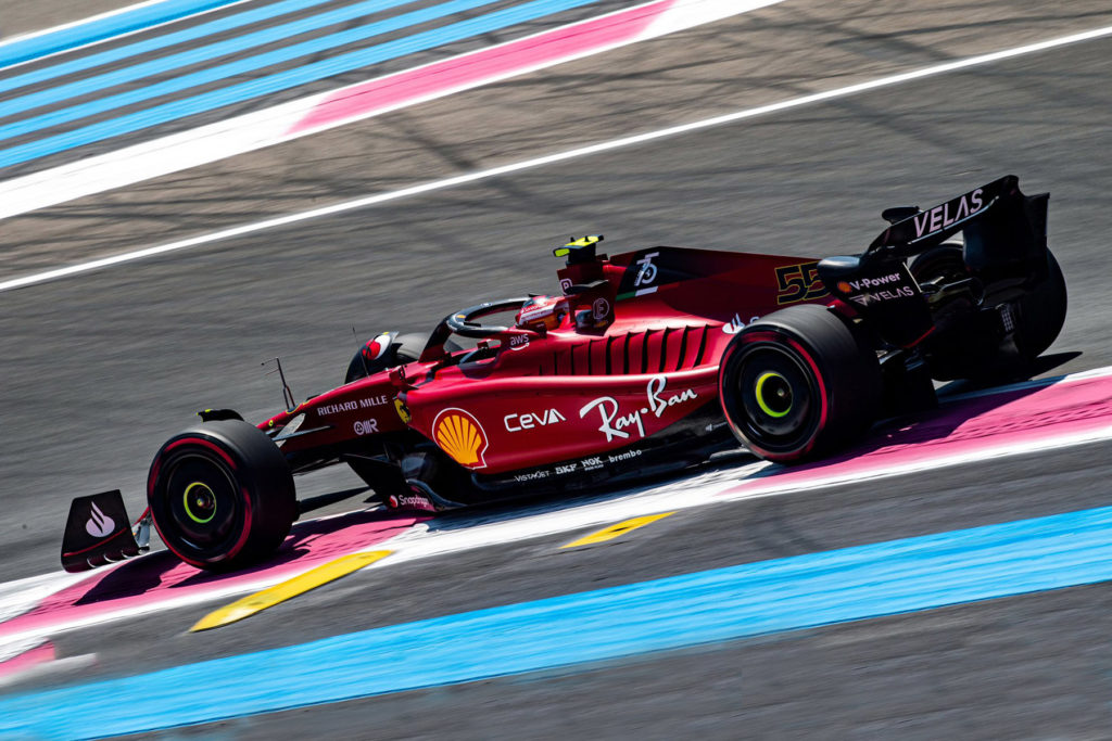 Formel 1 Carlos Sainz Ferrari Frankreich 2022