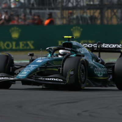 Formel 1 Vettel Aston Martin Silverstone 2022