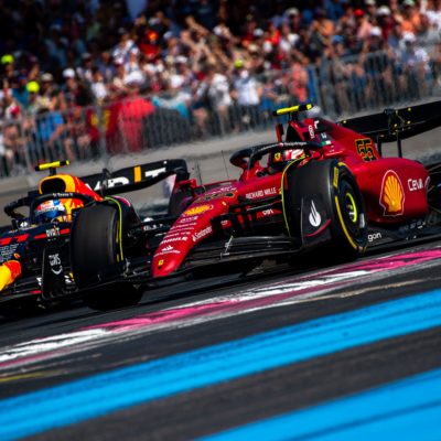 Formel 1 Carlos Sainz Ferrari Frankreich GP 2022