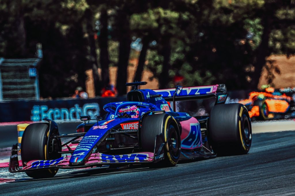 Formel 1 Fernando Alonso Alpine Frankreich GP 2022