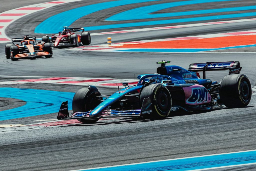Formel 1 Esteban Ocon Alpine Frankreich GP 2022