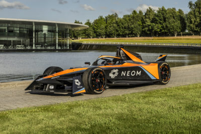 Formel E Gen3. Credit: McLaren