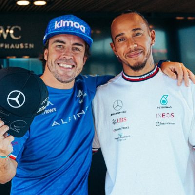 Formel 1 Fernando Alonso Lewis Hamilton Alpine Mercedes Zandvoort Niederlande GP 2022