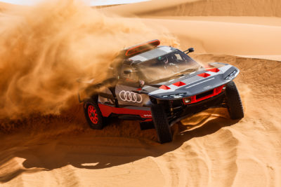 Audi Rally Dakar Test in Marokko 2022