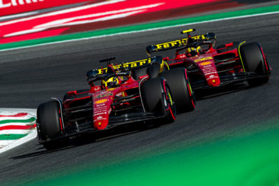 Formel 1 Ferrari Charles Leclerc Carlos Sainz Monza Italien GP 2022