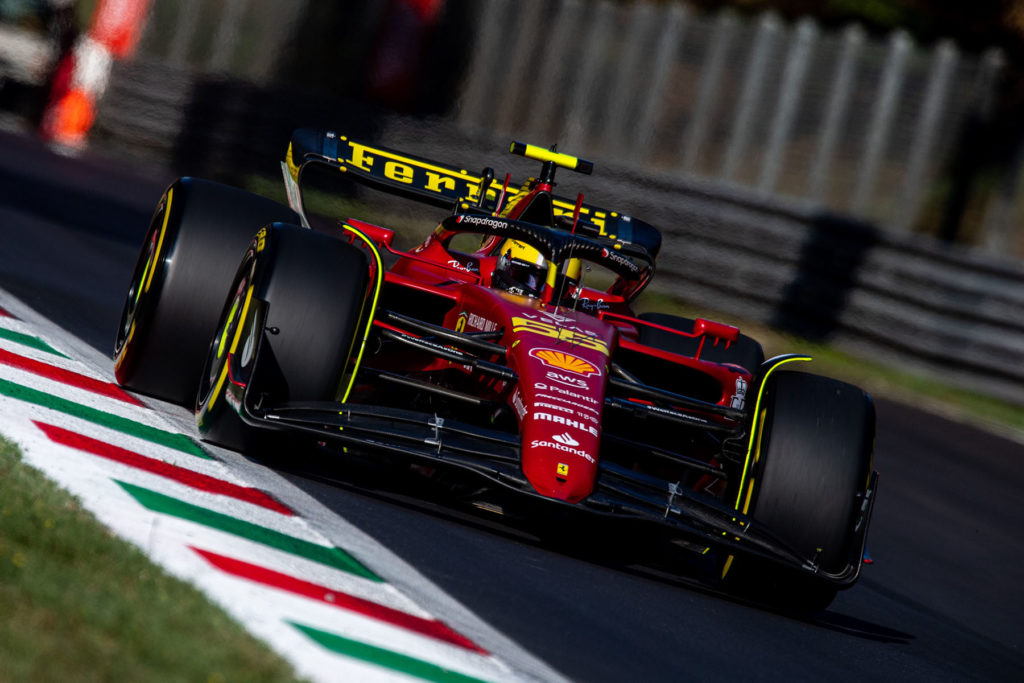 Formel 1 Carlos Sainz jr. Ferrari Monza 2022