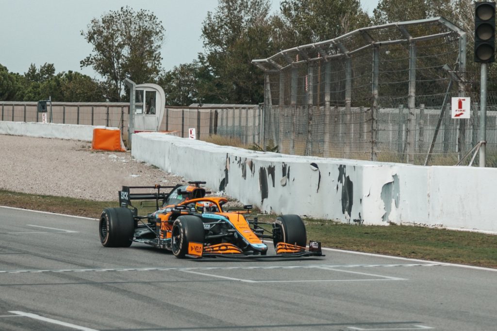 Formula 1 Alex Palu McLaren testing Barcelona 2022