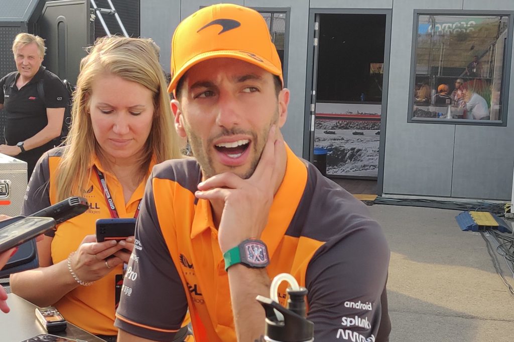 Formel 1 Daniel Ricciardo McLaren Zandvoort Niederlande GP 2022