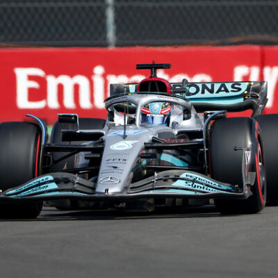 Formel 1 George Russell Mercedes Mexiko 2022