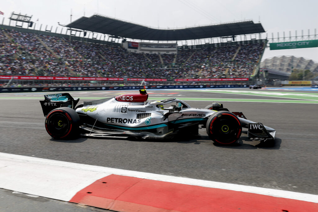 Formel 1 Lewis Hamilton Mercedes Mexiko 2022