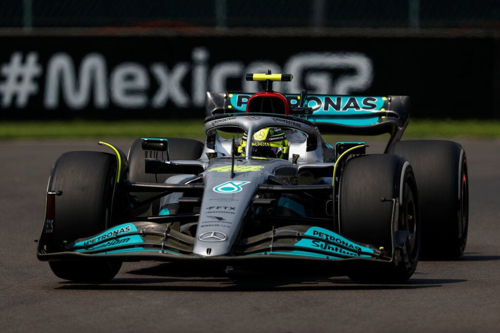Formula 1 Lewis Hamilton Mercedes Mexico 2022