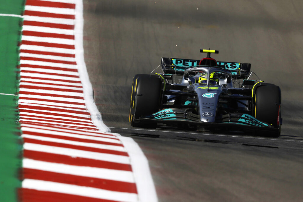 Formel 1 Mercedes Hamilton Austin 2022
