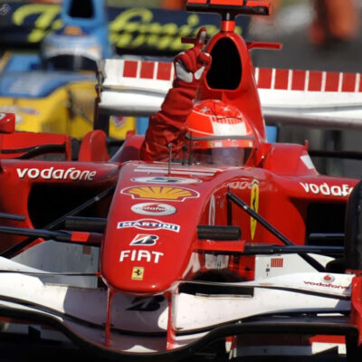 Formel 1 Michael Schumacher Fernando Alonso Ferrari Renault 2006