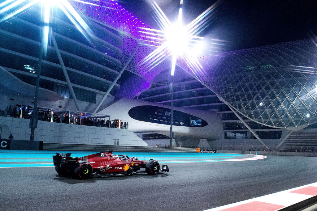 Formel 1 Charles Leclerc Ferrari Abu Dhabi 2022